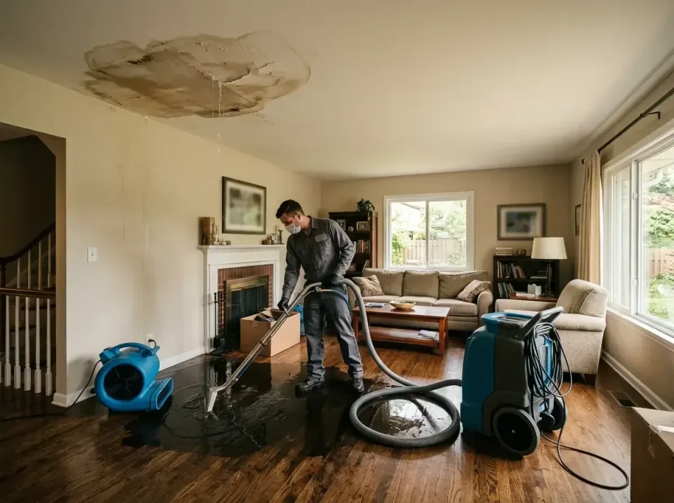 attic-pipe-burst-ceiling-drip-008 — frequently asked questions, Water Damage Restoration & Carpet Care in Woodruff, SC